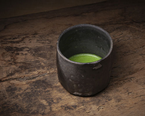 清水志郎 八坂篠土湯川石京瀬戸黒茶盌